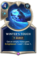 Winter's Touch Card