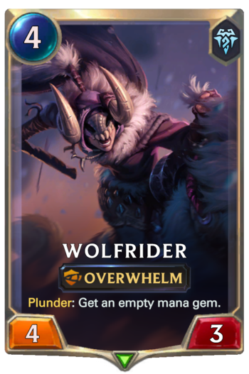 Wolfrider Card