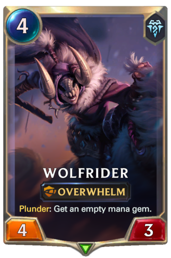 Wolfrider Card