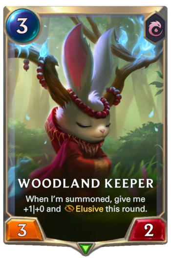 Woodland Keeper Card