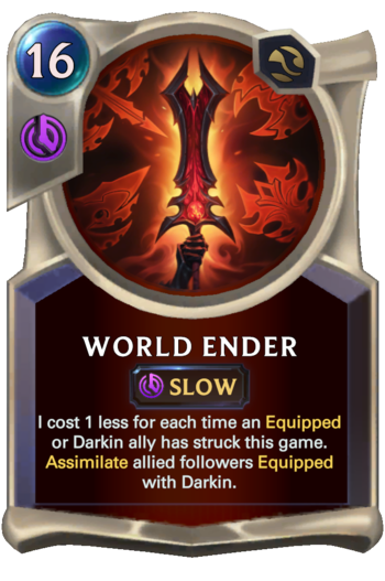 World Ender Card