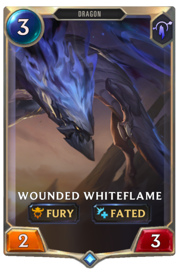 Wounded Whiteflame Card