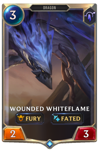 Wounded Whiteflame Card