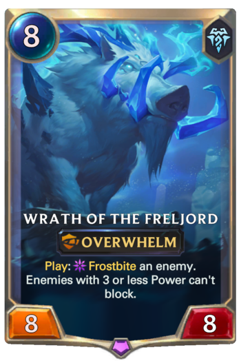 Wrath of the Freljord Card