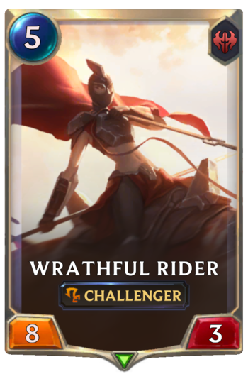 Wrathful Rider Card