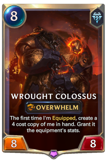 Wrought Colossus Card