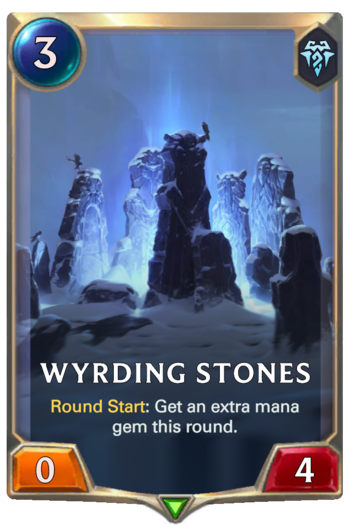 Wyrding Stones Card