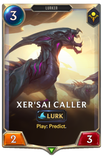 Xer'Sai Caller Card