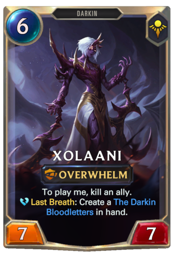 Xolaani Card