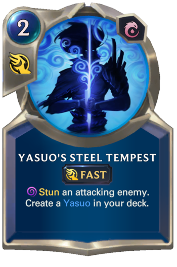 Yasuo's Steel Tempest Card