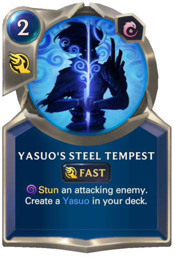 Yasuo's Steel Tempest Card