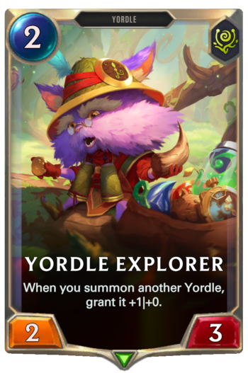 Yordle Explorer Card