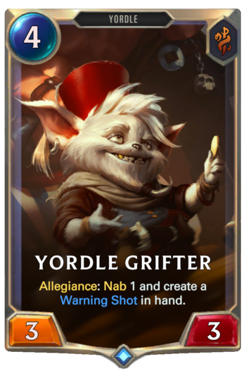 Yordle Grifter Card