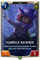 Yordle Newbie Card