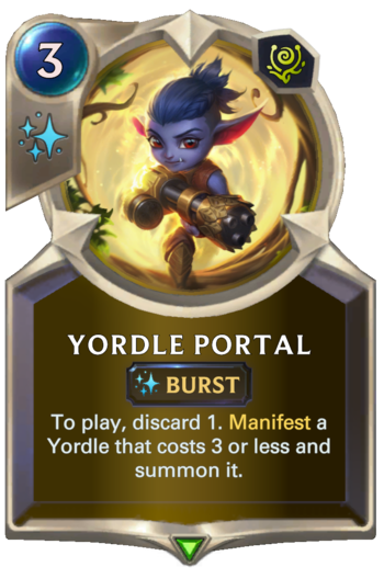 Yordle Portal Card