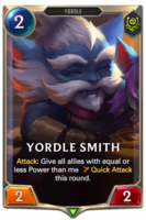 Yordle Smith Card