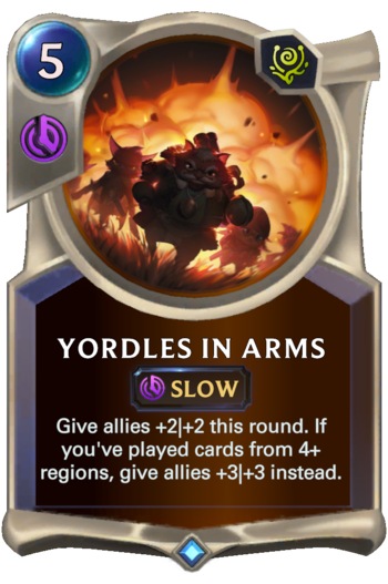 Yordles in Arms  Card