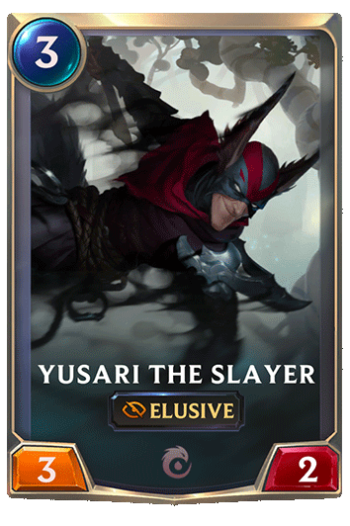 Yusari the Slayer Card
