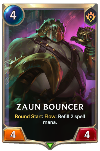 Zaun Bouncer Card