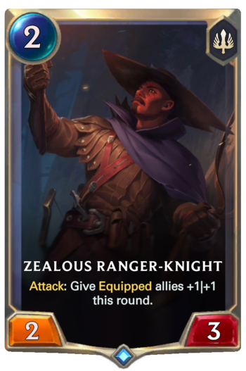 Zealous Ranger-Knight Card
