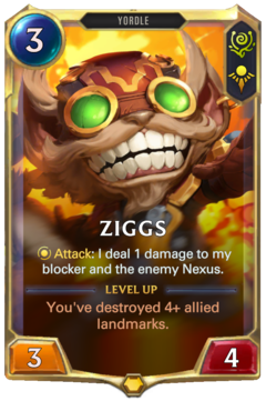 Ziggs Card