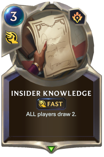 Insider Knowledge Card