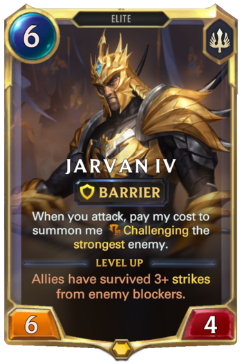 Jarvan IV Card