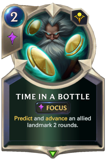 Time in a Bottle Card